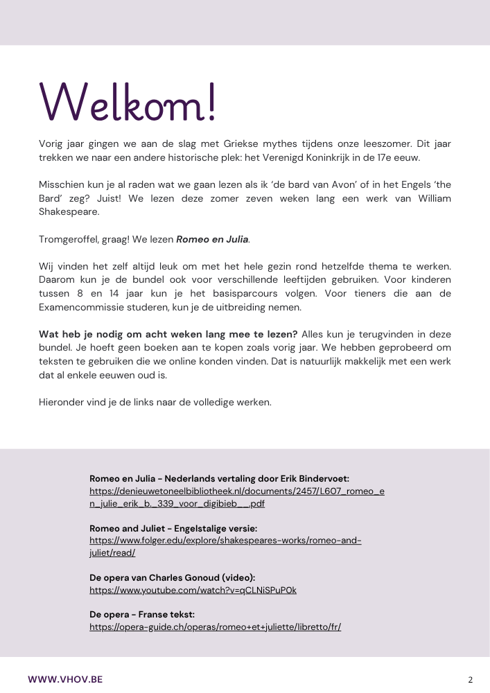 Download Leeszomer - 7 weken Romeo en Julia - Afbeelding 2
