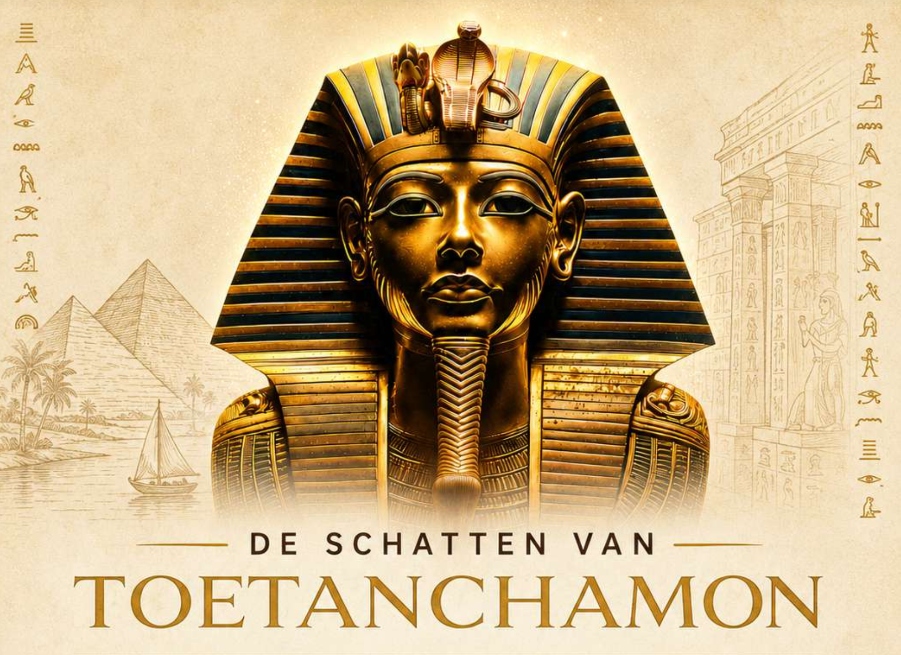 Expo 'De schatten van Toetanchamon' + gids (vanaf 10 jaar)