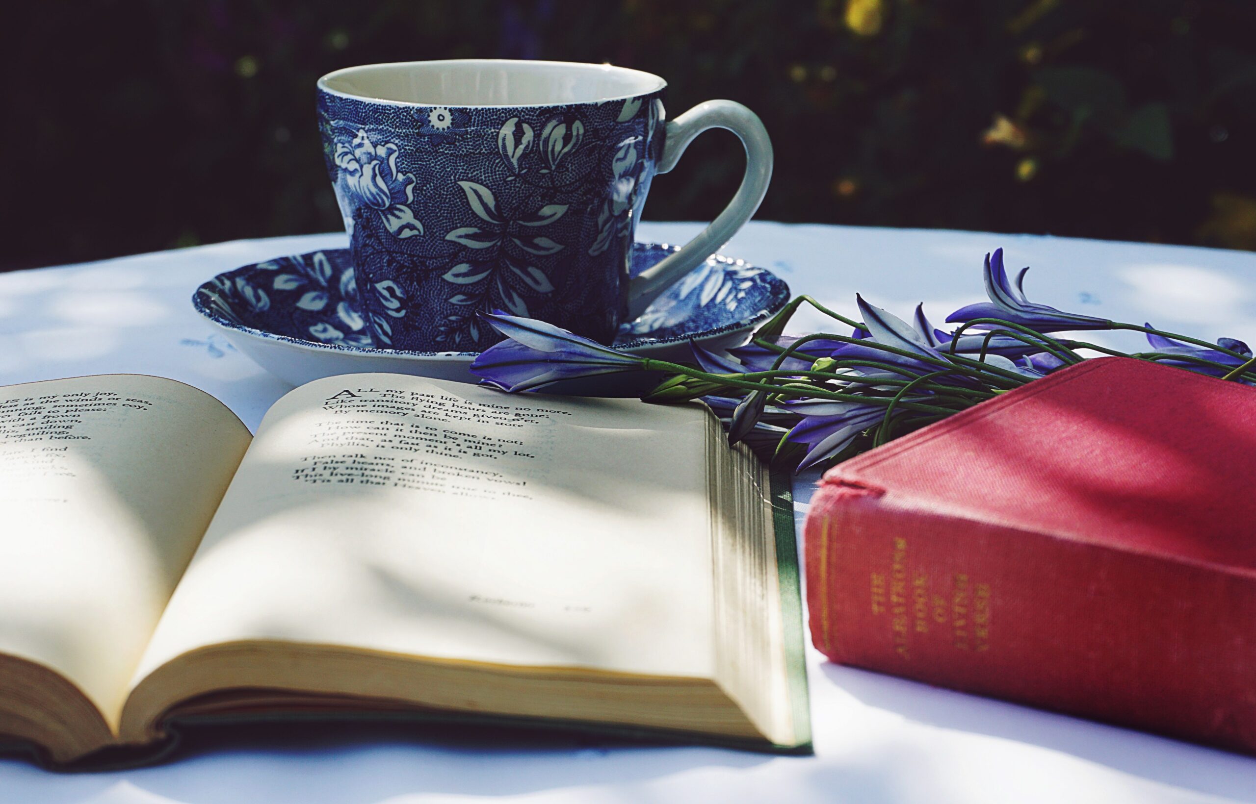 Online Poetry Tea Time (vanaf secundair)